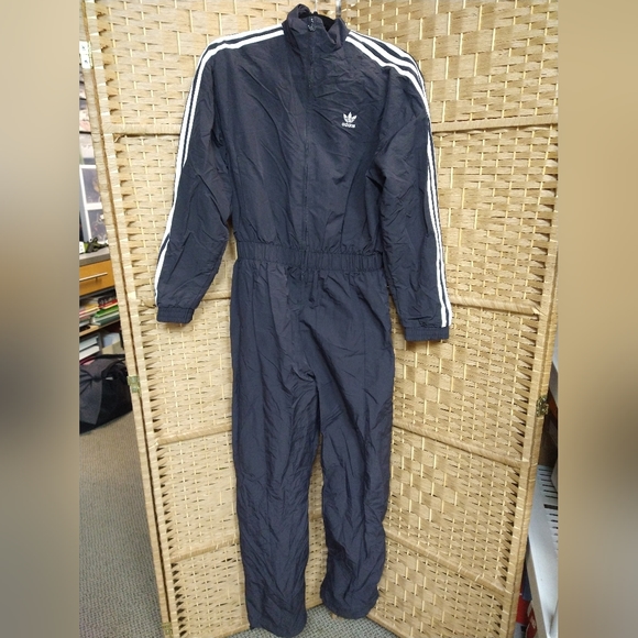 adidas Pants - Black Womens adidas boiler suit nwt Small